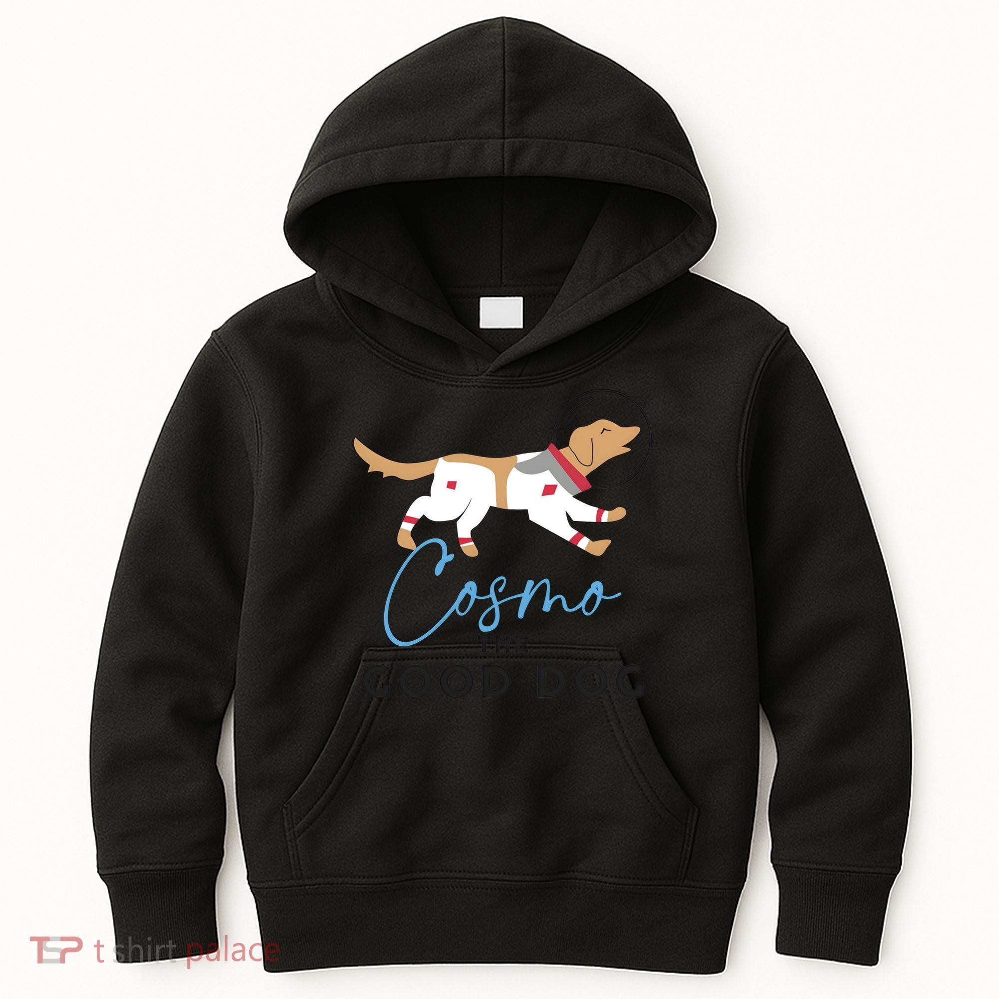 Cosmo The Good Dog Rocket Lylla Floor & Teefs Space Dog Kids Hoodie