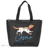 Cosmo The Good Dog Rocket Lylla Floor & Teefs Space Dog Tote Bag thumb 0