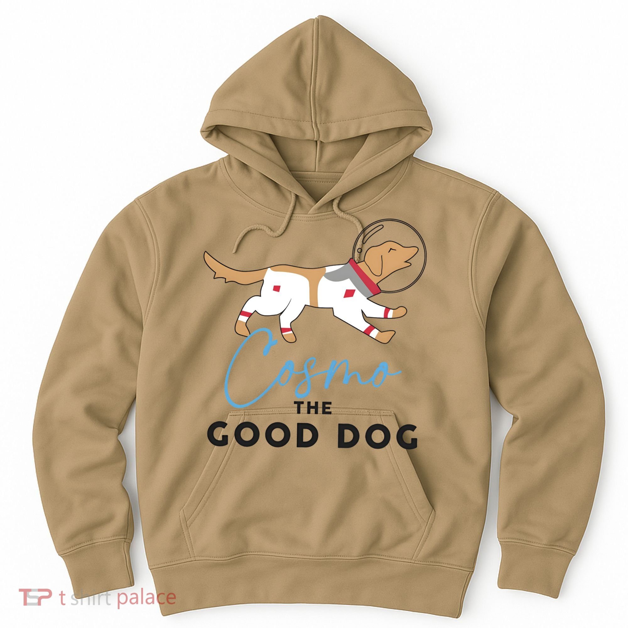 Cosmo The Good Dog Rocket Lylla Floor & Teefs Space Dog Hoodie