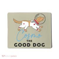 Cosmo The Good Dog Rocket Lylla Floor & Teefs Space Dog Mousepad thumb 0