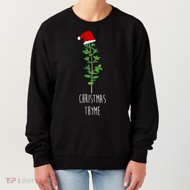 Christmas Thyme Holiday Women's Sweatshirt