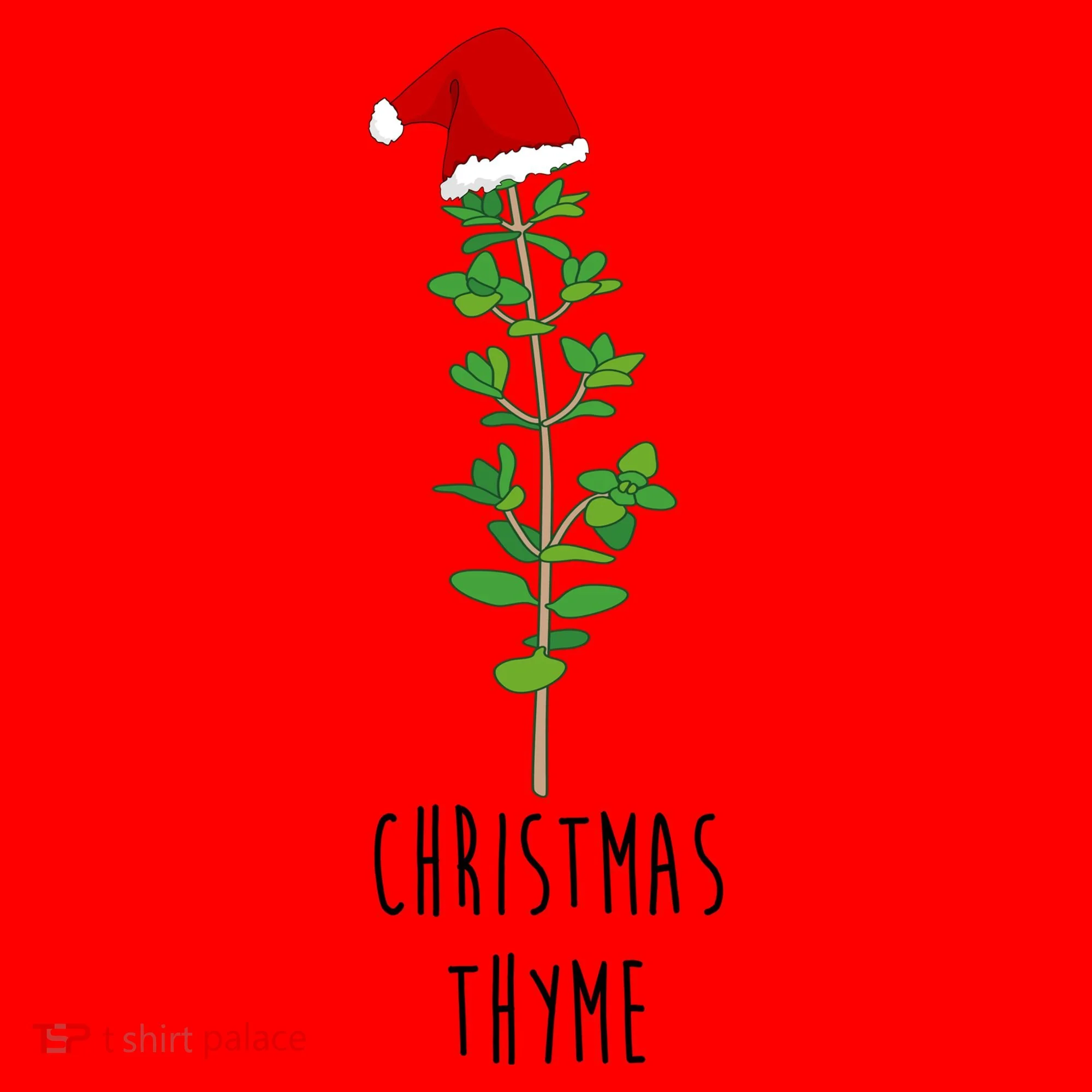 Christmas Thyme Holiday Santa Hat