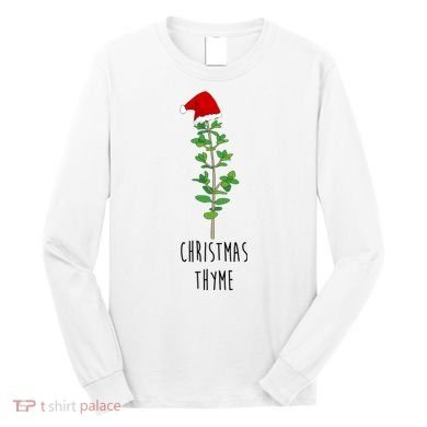 Christmas Thyme Holiday Long Sleeve Shirt