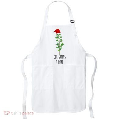 Christmas Thyme Holiday Apron