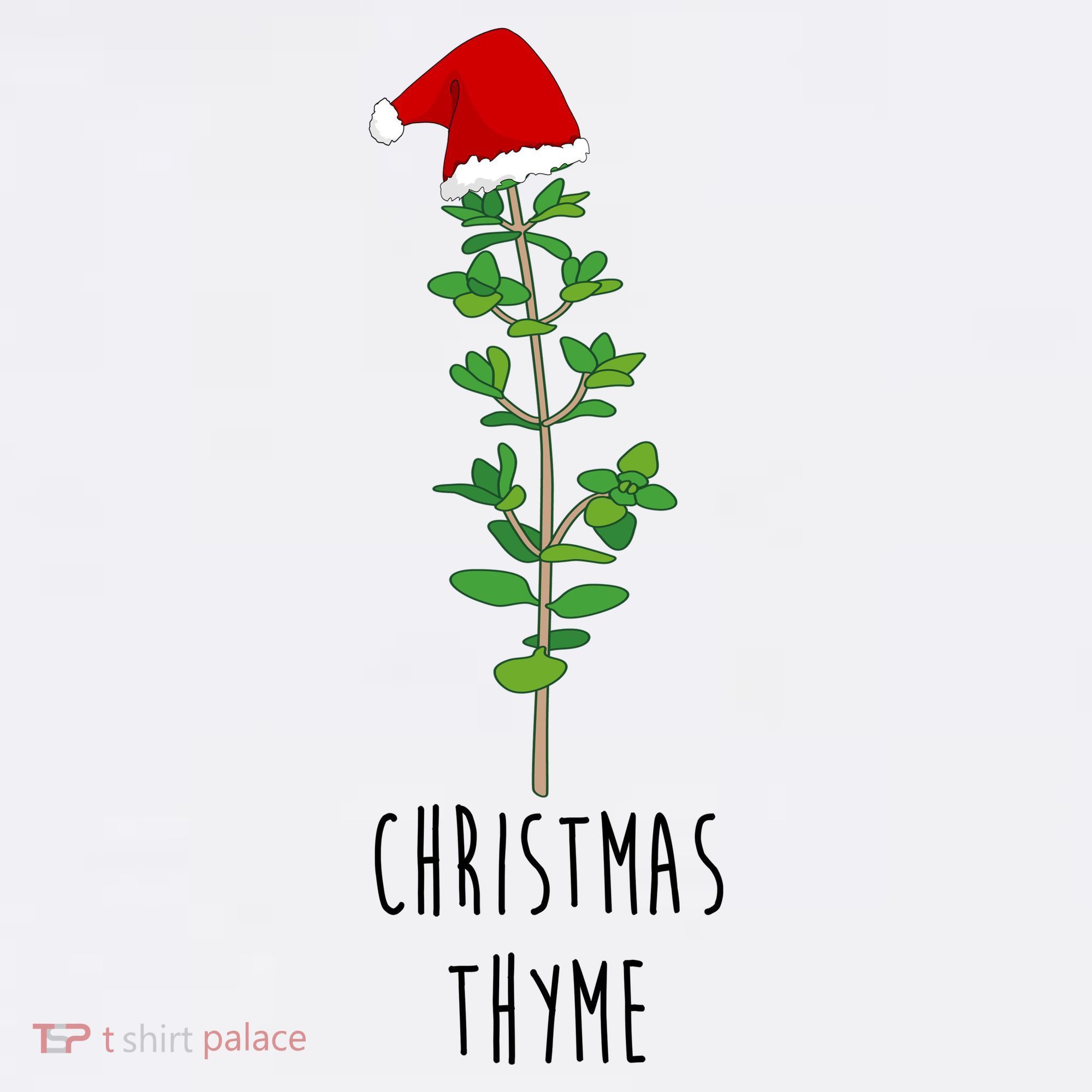 Christmas Thyme Holiday Apron