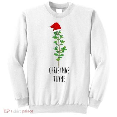 Christmas Thyme Holiday Sweatshirt