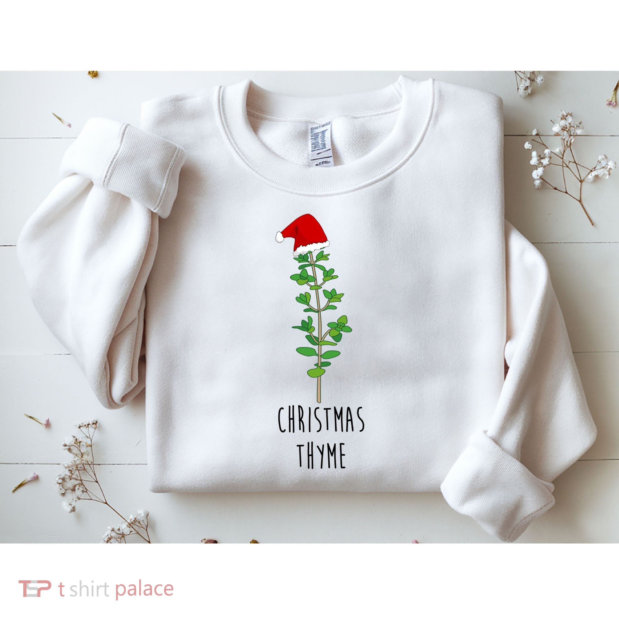Christmas Thyme Holiday Sweatshirt