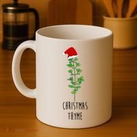 Christmas Thyme Holiday Coffee Mug thumb 4