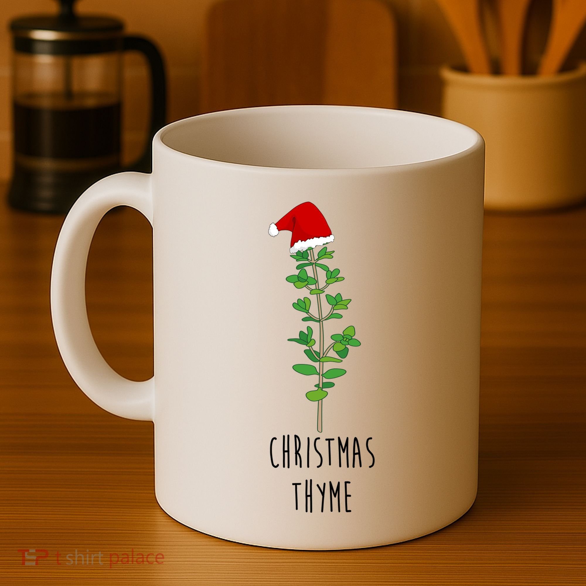 Christmas Thyme Holiday Coffee Mug