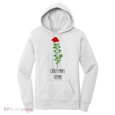 Christmas Thyme Holiday Women's Hoodie