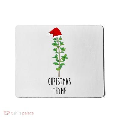 Christmas Thyme Holiday Mousepad