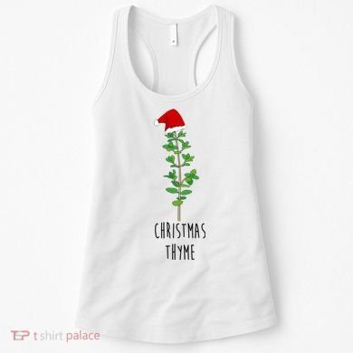 Christmas Thyme Holiday Women's Tank Top