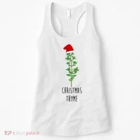 Christmas Thyme Holiday Women's Tank Top thumb 0