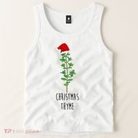 Christmas Thyme Holiday Tank Top thumb 2