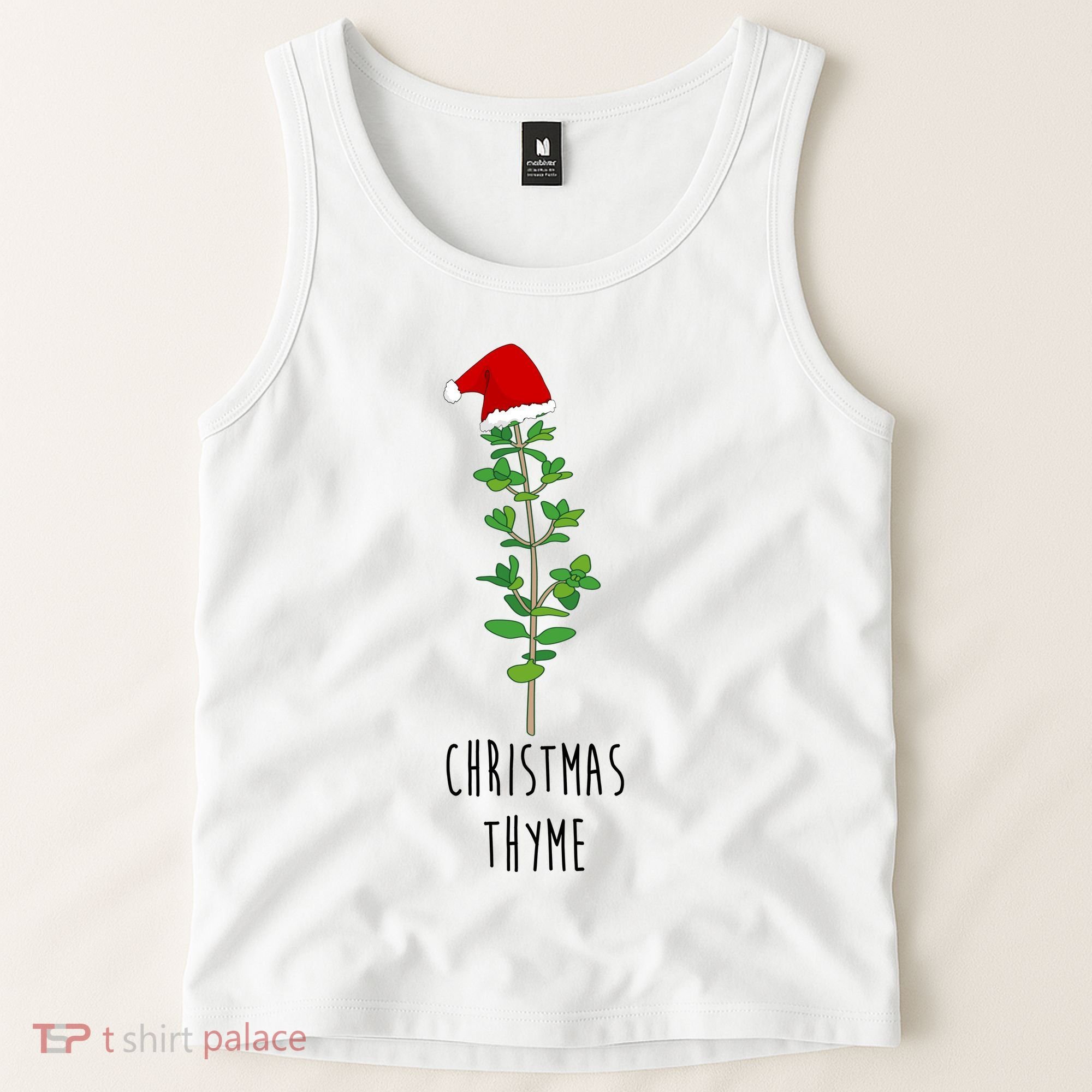 Christmas Thyme Holiday Tank Top