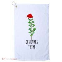 Christmas Thyme Holiday Golf Towel thumb 0