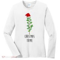 Christmas Thyme Holiday Women's Long Sleeve Shirt thumb 0