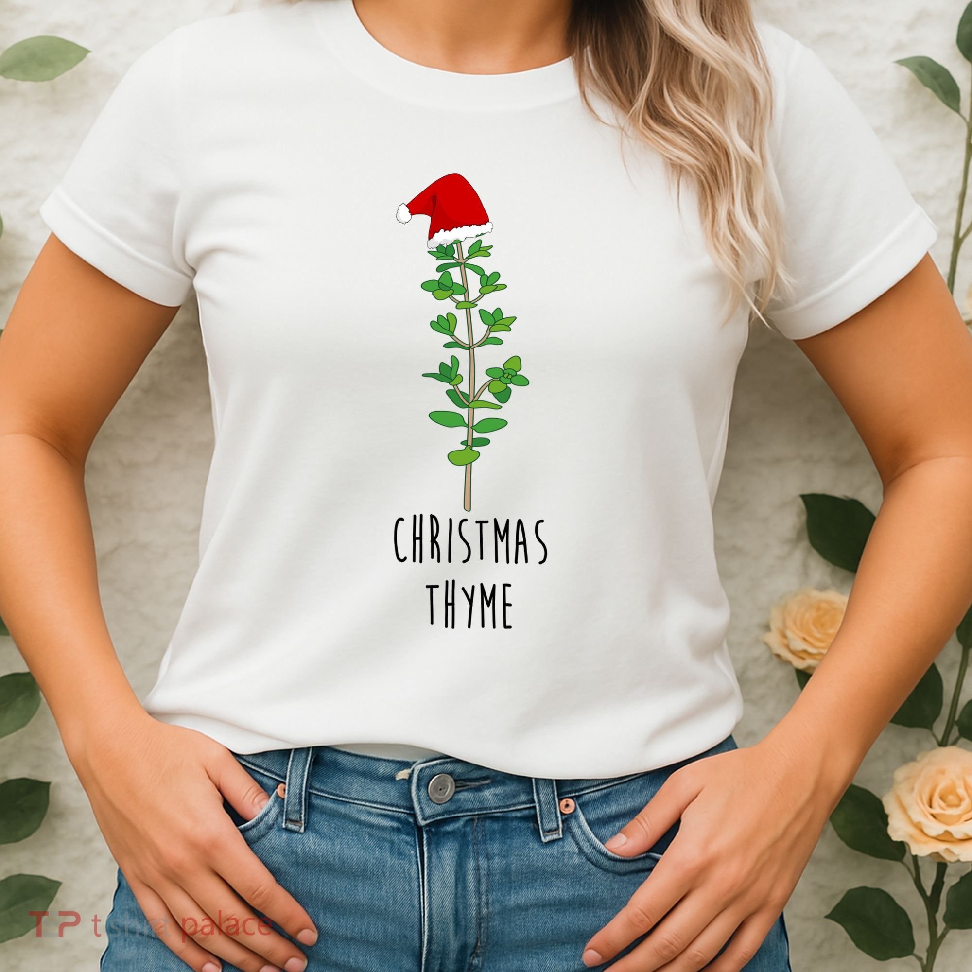 Christmas Thyme Holiday Women's T-Shirt