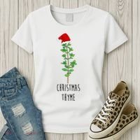 Christmas Thyme Holiday Women's T-Shirt thumb 3