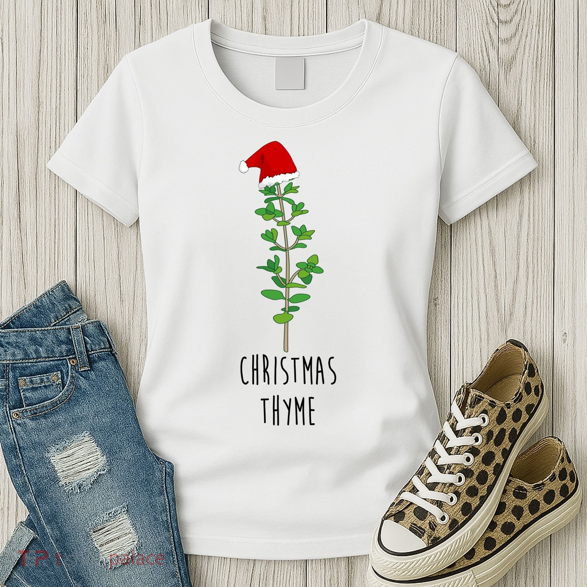 Christmas Thyme Holiday Women's T-Shirt