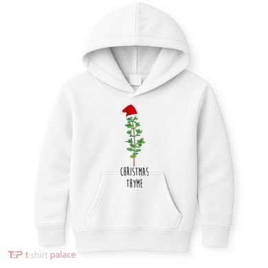 Christmas Thyme Holiday Kids Hoodie