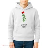 Christmas Thyme Holiday Kids Hoodie thumb 4