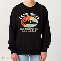 Camel Towing Halloween Retro Women's Sweatshirt thumb 0