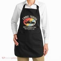 Camel Towing Halloween Retro Apron thumb 2