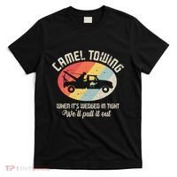 Camel Towing Halloween Retro T-Shirt thumb 0
