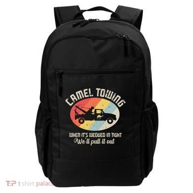 Camel Towing Halloween Retro Backpack