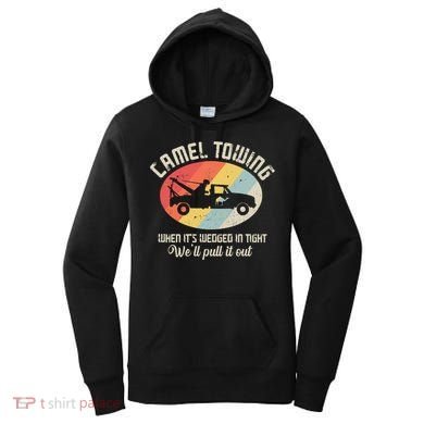 Camel Towing Halloween Retro Women's Hoodie