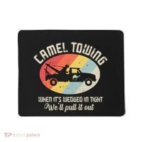Camel Towing Halloween Retro Mousepad thumb 0