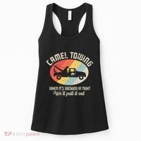 Camel Towing Halloween Retro Women's Tank Top thumb 0