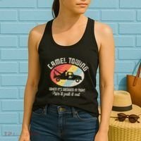 Camel Towing Halloween Retro Women's Tank Top thumb 2