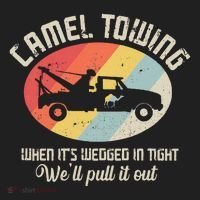 Camel Towing Halloween Retro Hat thumb 2
