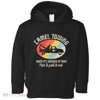 Camel Towing Halloween Retro Toddler Hoodie thumb 0