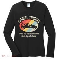 Camel Towing Halloween Retro Women's Long Sleeve Shirt thumb 0