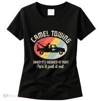 Camel Towing Halloween Retro Women's T-Shirt thumb 0