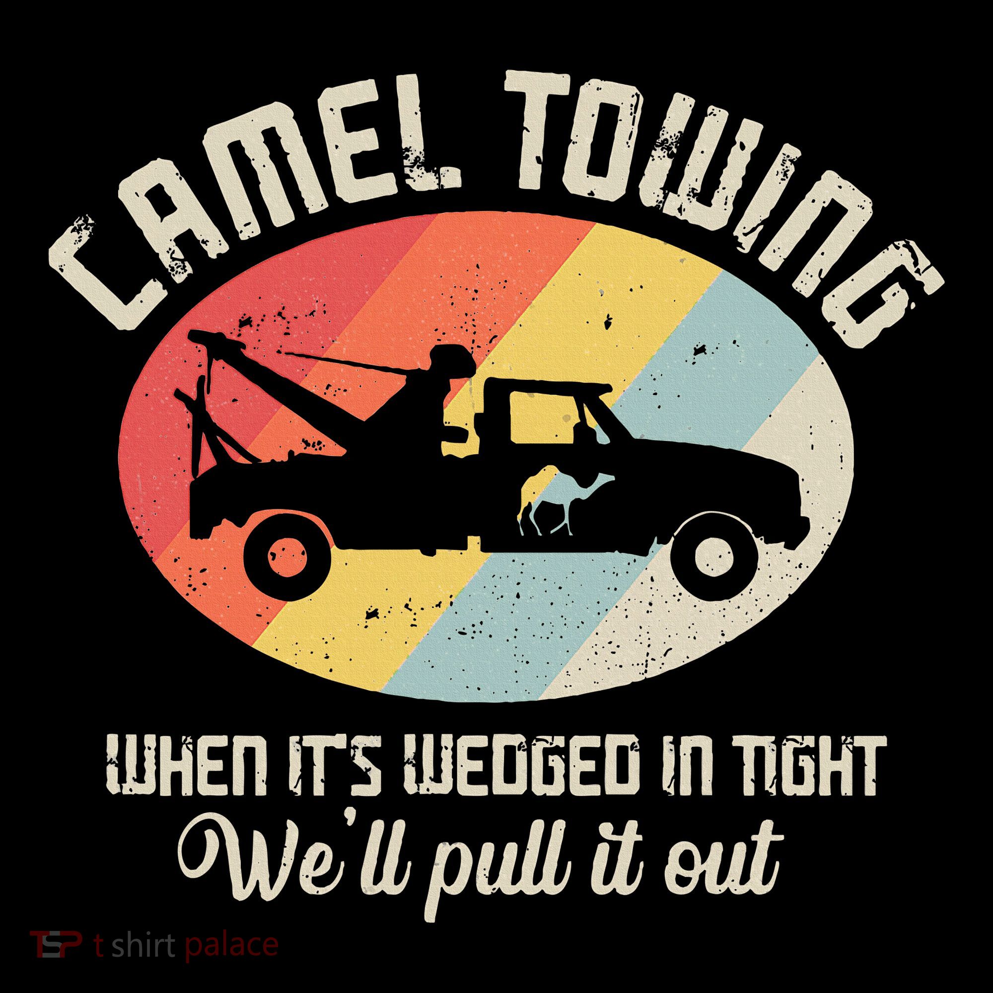 Camel Towing Halloween Retro Women's T-Shirt