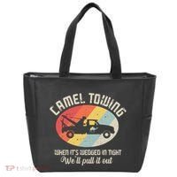 Camel Towing Halloween Retro Tote Bag thumb 0