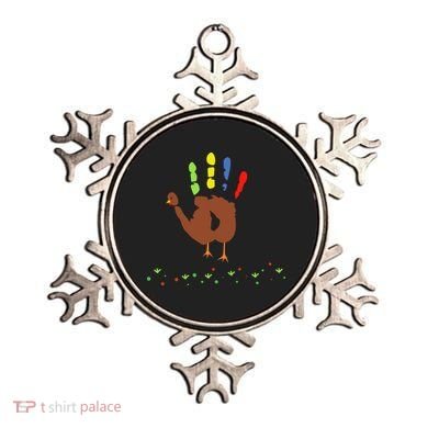 Cutest Turkey Handprint Thanksgiving Ornament