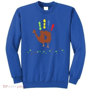 Cutest Turkey Handprint Thanksgiving Sweatshirt