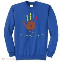 Cutest Turkey Handprint Thanksgiving Sweatshirt thumb 0