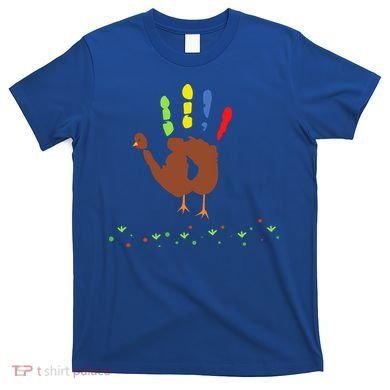 Cutest Turkey Handprint Thanksgiving T-Shirt