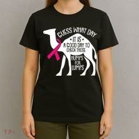 Check Those Humps Lumps Breast Cancer Awareness Warrior T-Shirt thumb 4