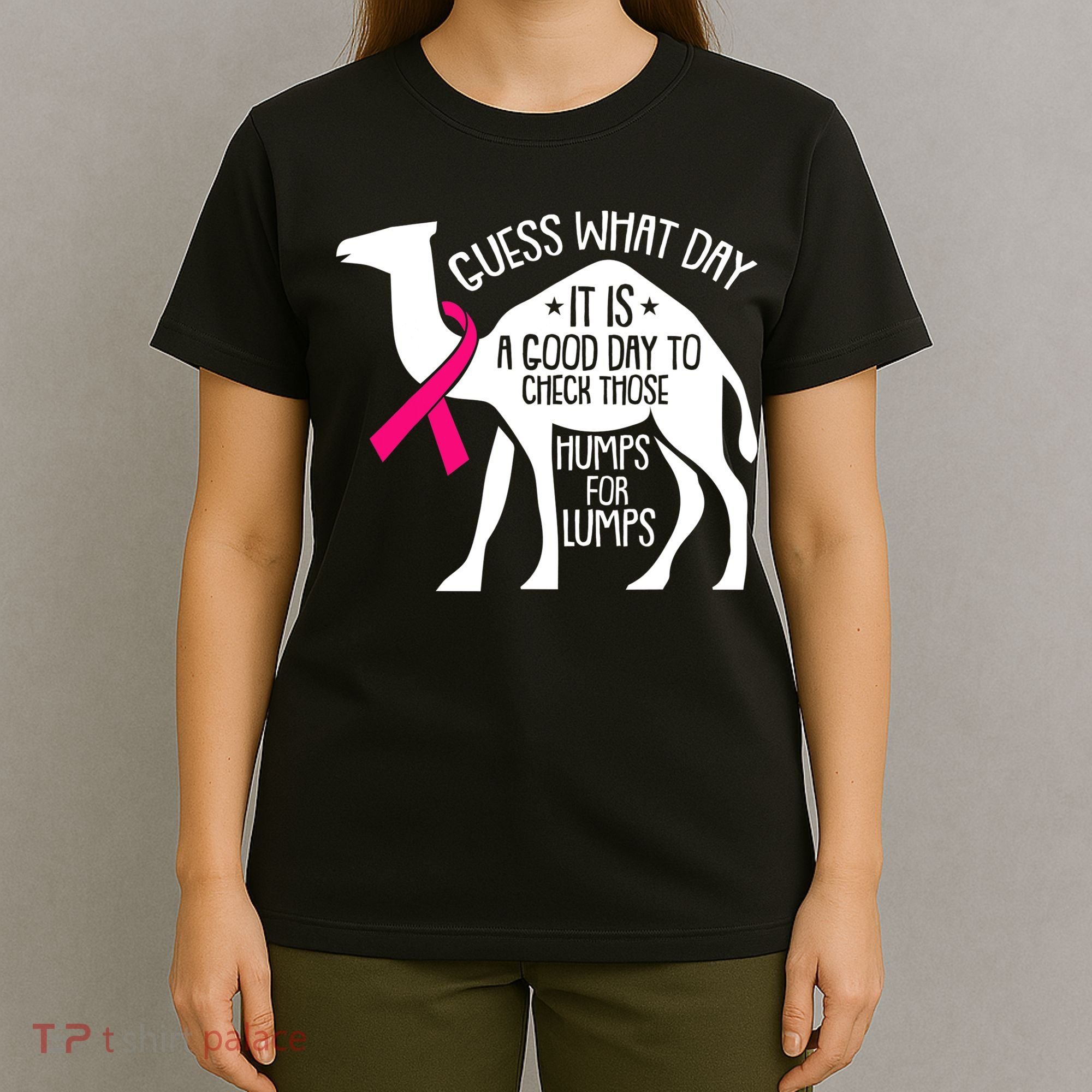 Check Those Humps Lumps Breast Cancer Awareness Warrior T-Shirt