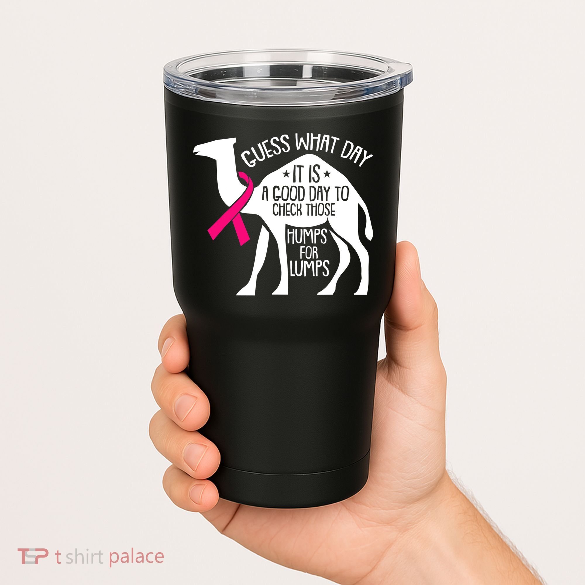 Check Those Humps Lumps Breast Cancer Awareness Warrior Tumbler