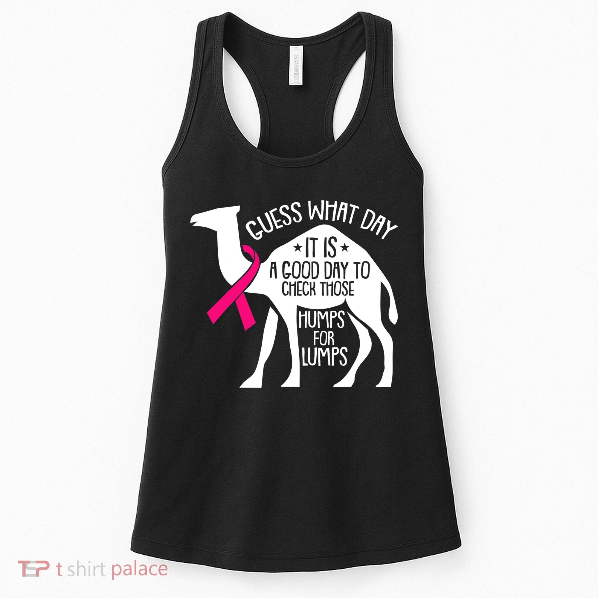 Check Those Humps Lumps Breast Cancer Awareness Warrior Women's Tank Top