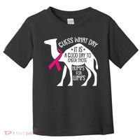 Check Those Humps Lumps Breast Cancer Awareness Warrior Toddler T-Shirt thumb 0