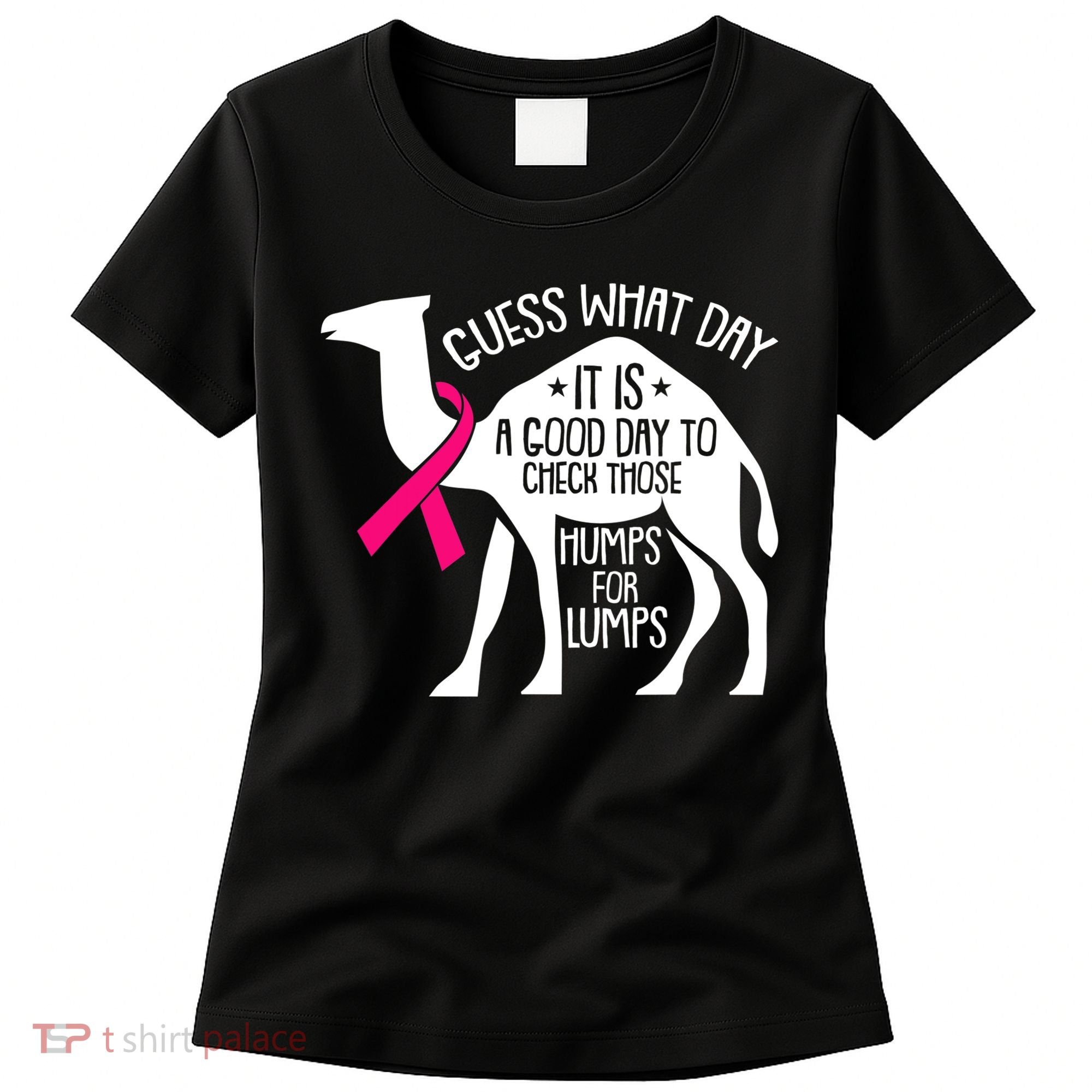 Check Those Humps Lumps Breast Cancer Awareness Warrior Women's T-Shirt